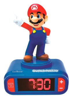 JC25 LEXIBOOK - RÉVEIL VEILLEUSE - SUPER MARIO